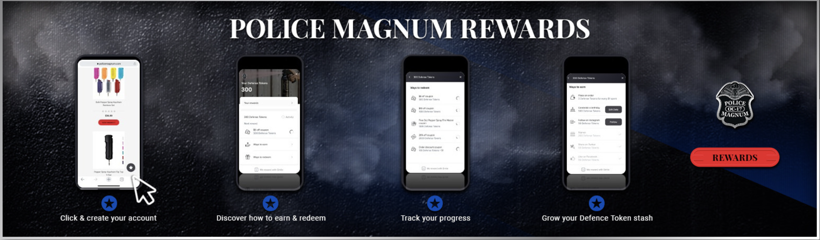 Police Magnum Rewards